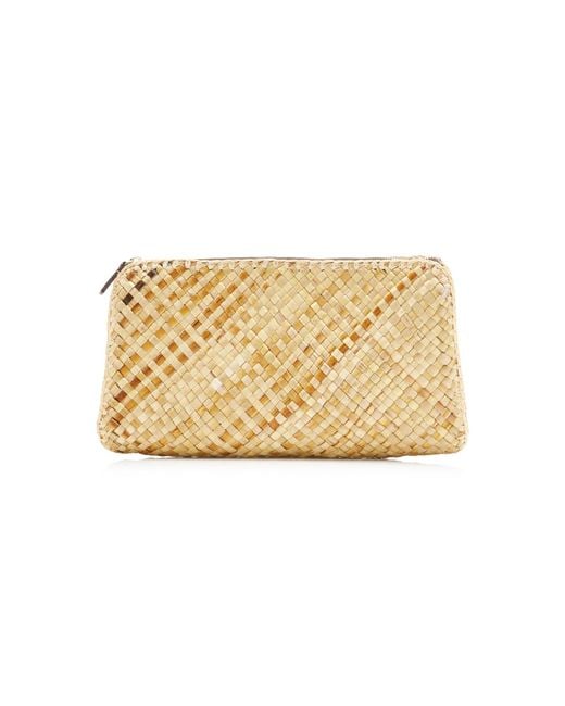 The Row Natural Alla Raffia Clutch