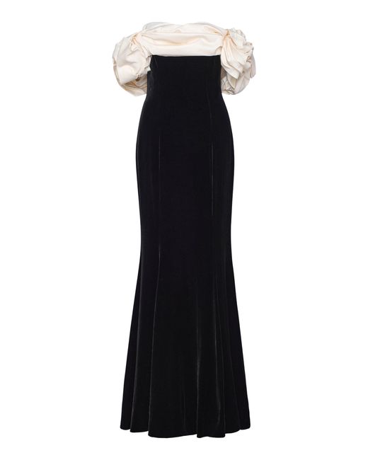 Rachel Gilbert Black Virgo Gown