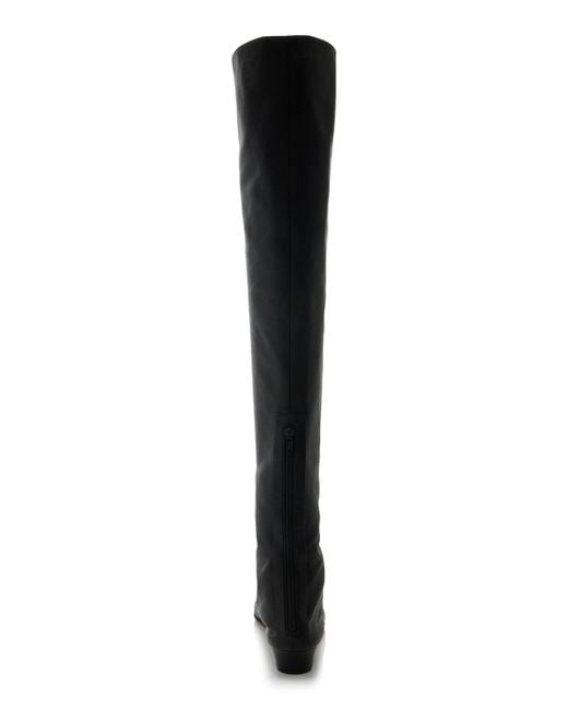 The Row Black Awar Leather Over-the-knee Boots