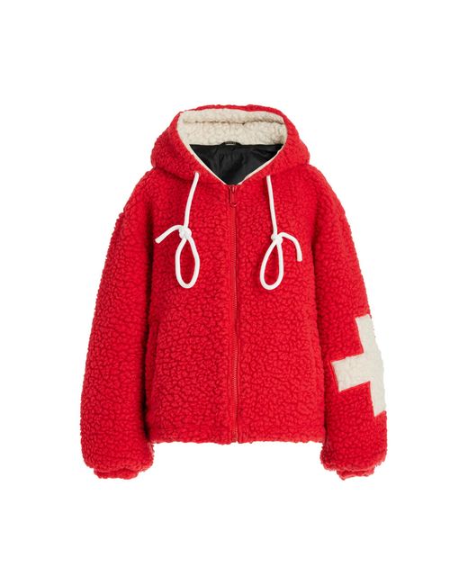 Goldbergh Red Emma Hooded Jacket