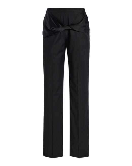 TOVE Black Annabel Wool Trousers