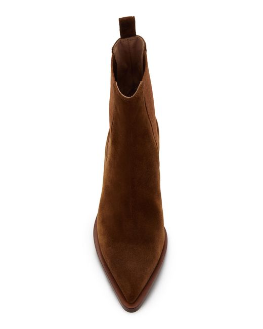 Gianvito Rossi Brown Dover Suede Chelsea Boots