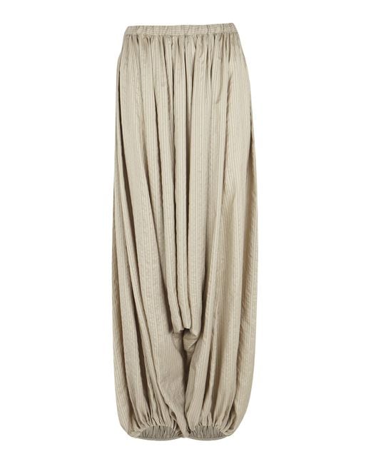 Cortana Natural Sentido Silk Wide Leg Pants