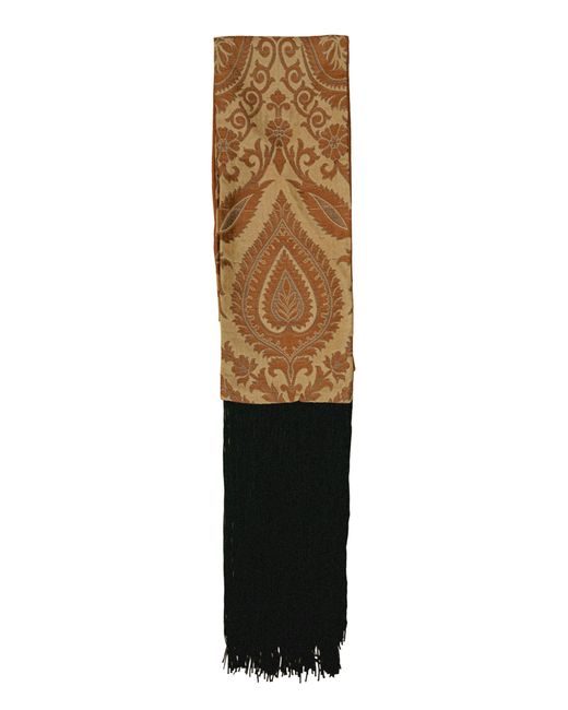 Merci C'est Vintage Natural Woven Silk Scarf