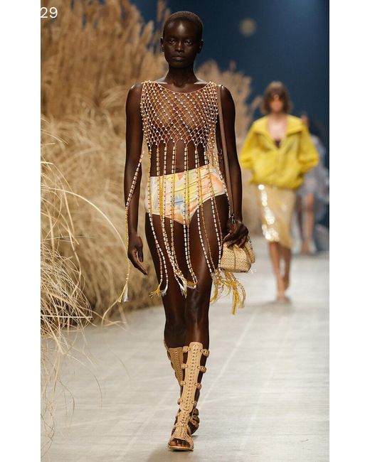 Etro Multicolor Printed Bikini Bottom