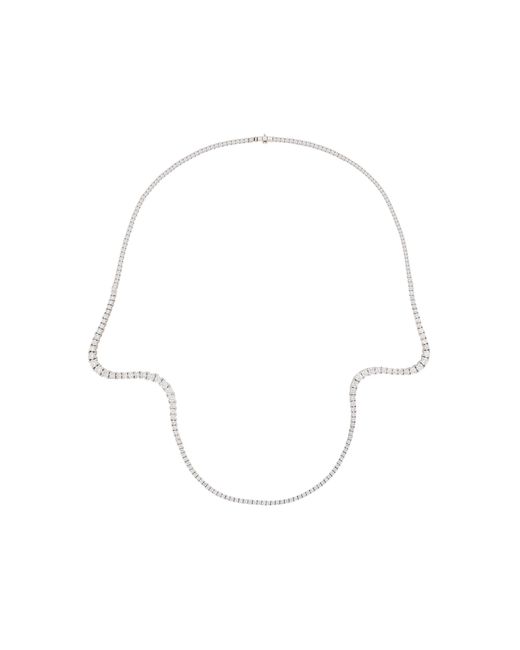 Marie Mas White 18K Aurora Necklace With Diamonds