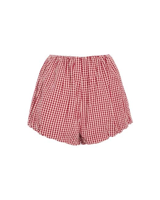 Posse Red Aurelia Cotton Bloomer Shorts