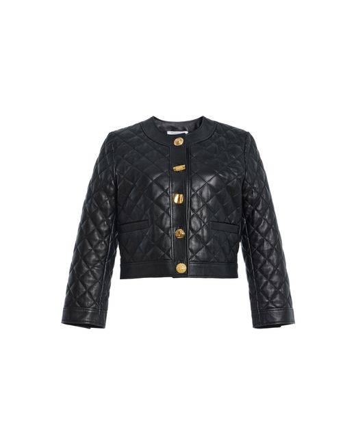 Franchise Black Gracie Leather Jacket