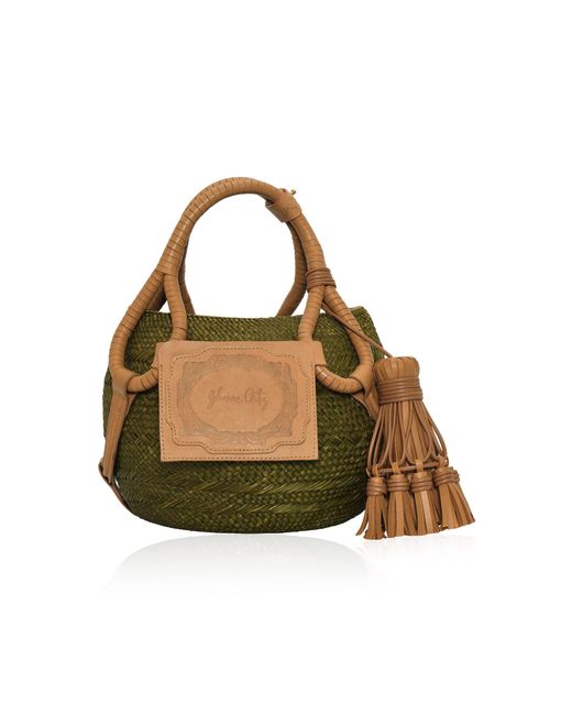 Johanna Ortiz Metallic The Nomadic Heaven Mini Tote Bag