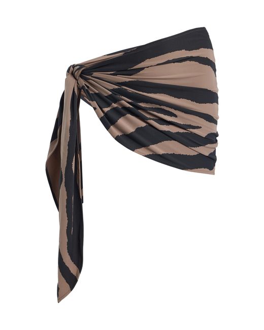 Tropic of C Black Souk Wrap Skirt