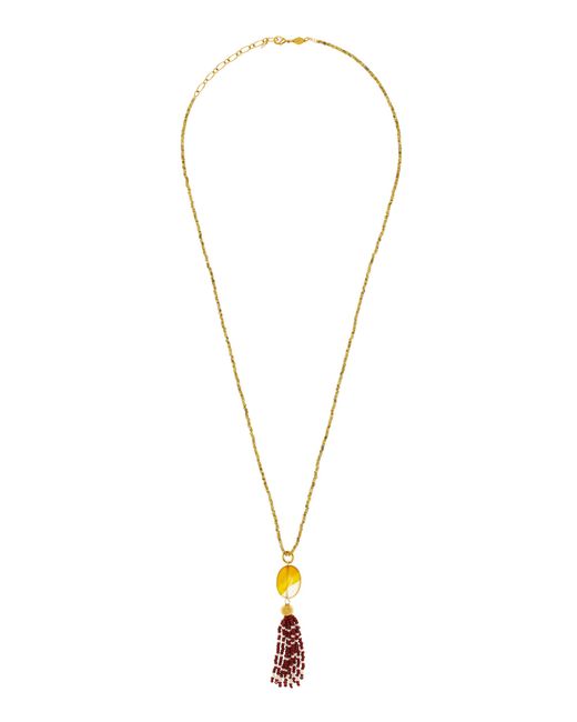 Anni Lu Multicolor Exclusive Jade And Pearl Necklace