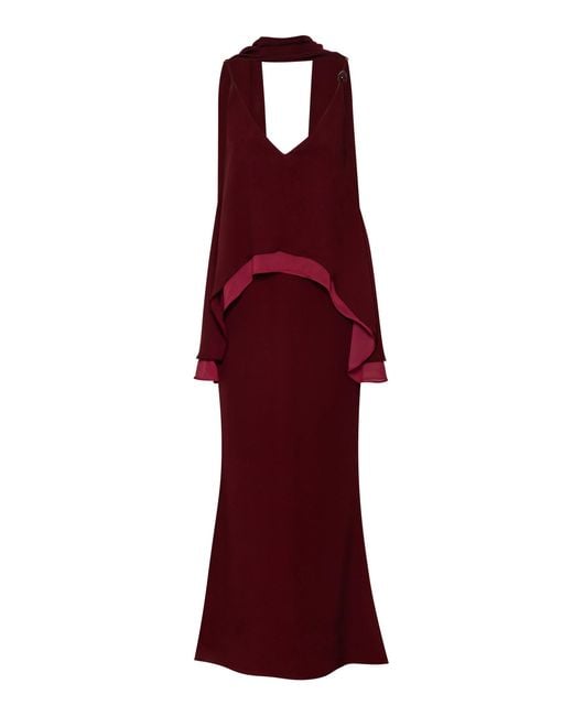 Baobab Red Danielle Maxi Dress