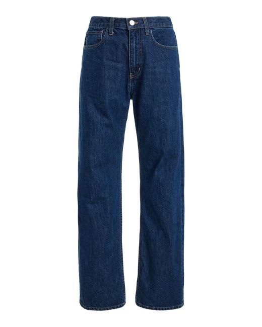 Twp Blue Kent St Rigid Mid-Rise Straight-Leg Jeans