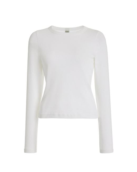 Flore Flore White Max Cotton T-shirt