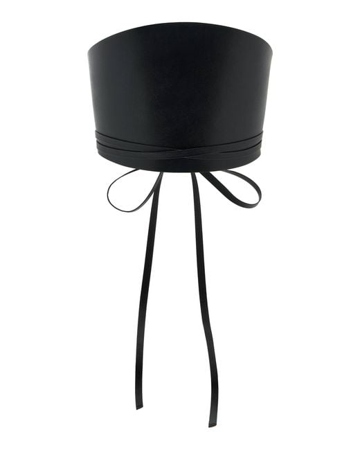DEHANCHE Black Undone Corset Supple