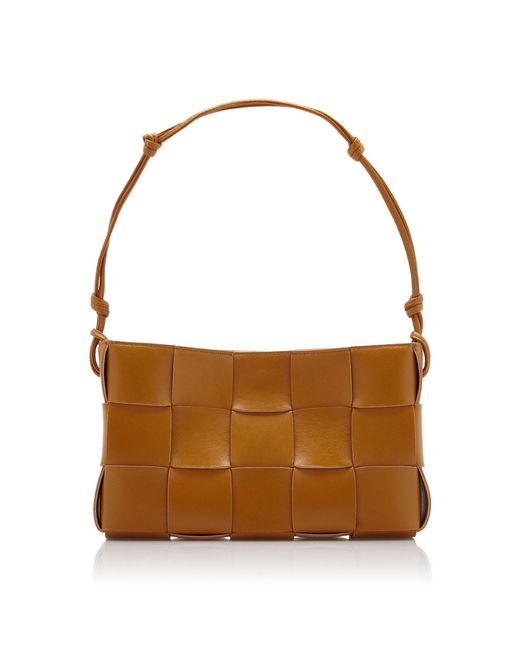 Bottega Veneta Brown Pochette Leather Bag