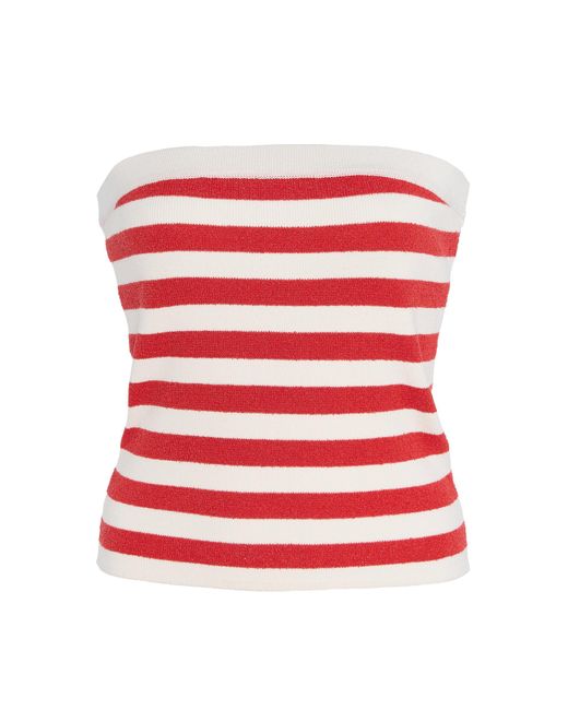 Posse Red Exclusive Riviera Ari Striped Knit Top