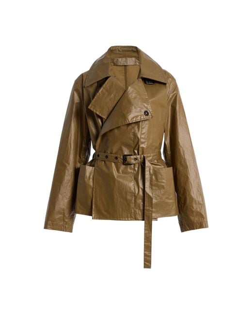 Lemaire Natural Light Cotton Wrap Jacket