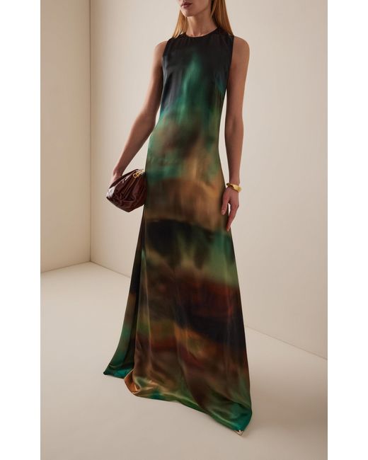 roksanda green dress Designer Silk Dress | Tera | Roksanda main image 0