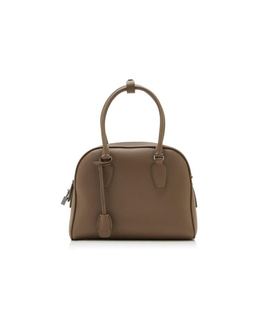 The Row Brown India 10 Leather Bag