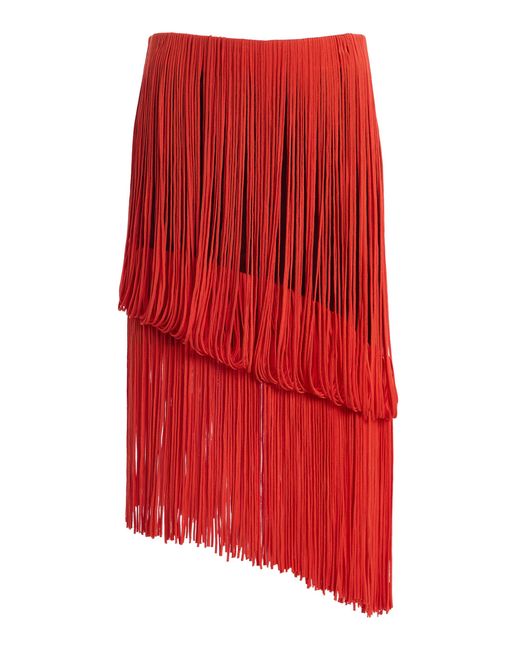 Jonathan Simkhai Red Balfour Strapless Top