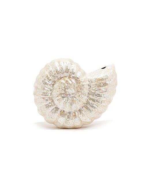 Emm Kuo Natural Kahala Mother-Of-Pearl Clutch