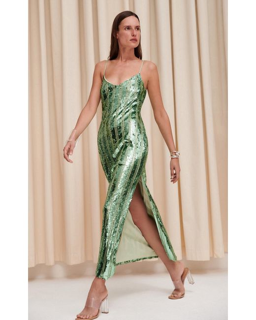 galvan sequin jumpsuit