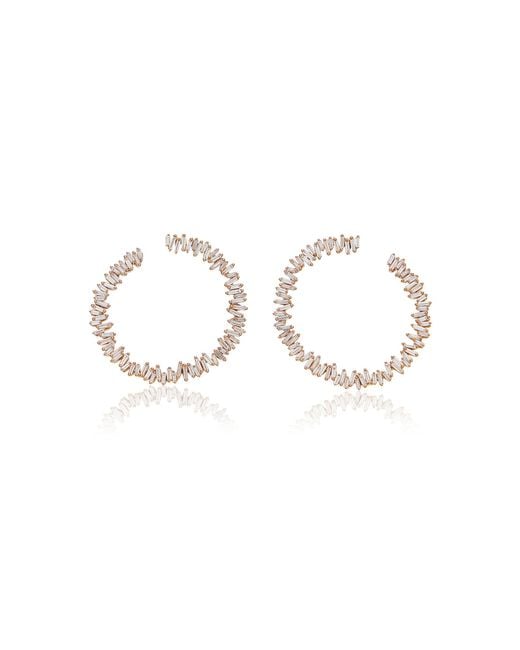 Suzanne Kalan Metallic Spiral 18k Yellow-gold Hoop Earrings