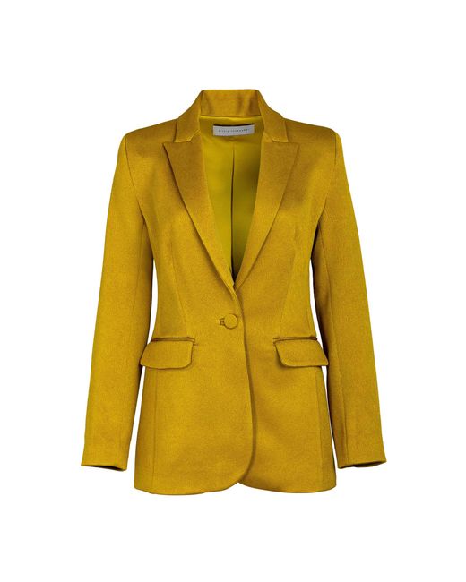 Silvia Tcherassi Yellow Rebeca Jacket