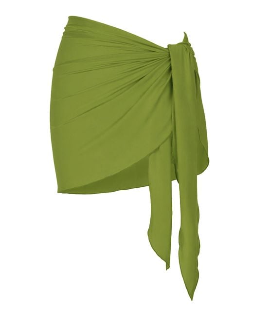 Medina Swimwear Green Exclusive Meridian Sarong