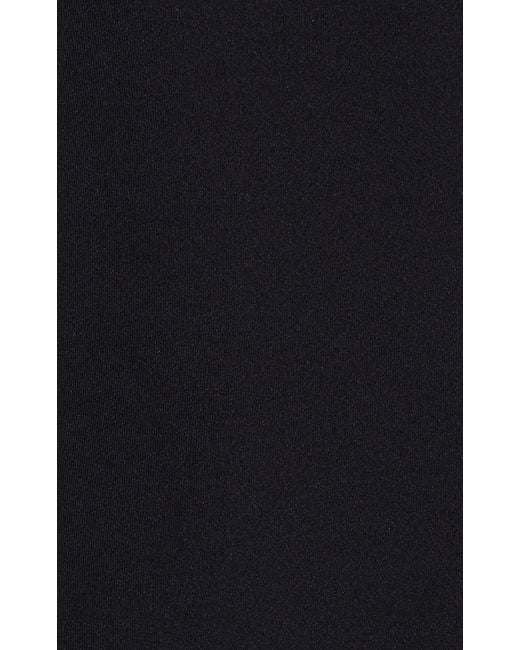 Totême  Black Strapless One-piece Swimsuit