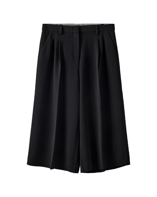THE GARMENT Black Crepe Culottes