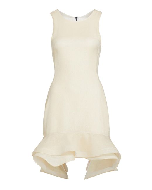 Maticevski White Twinkle Cocktail Dress
