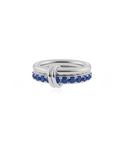 Spinelli Kilcollin Blue Enzo Sterling Sapphire Ring