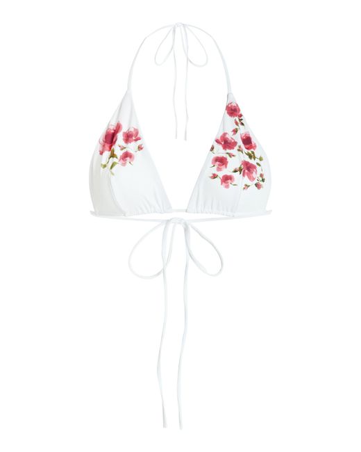 Magda Butrym Multicolor Floral Bikini Top