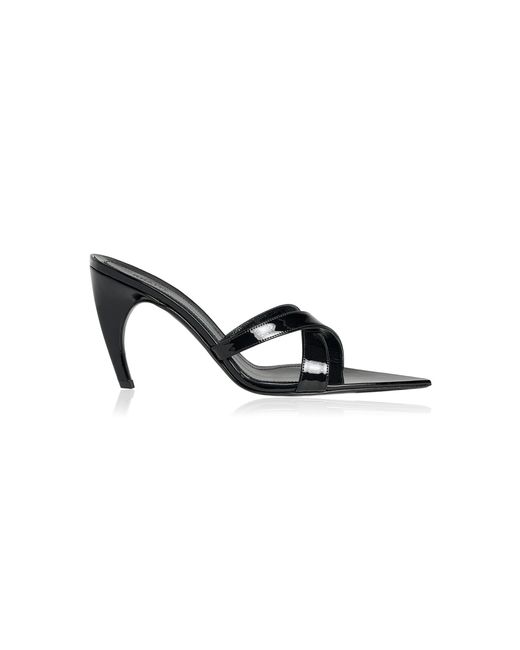 Khaite Black Sophie Sandal 85