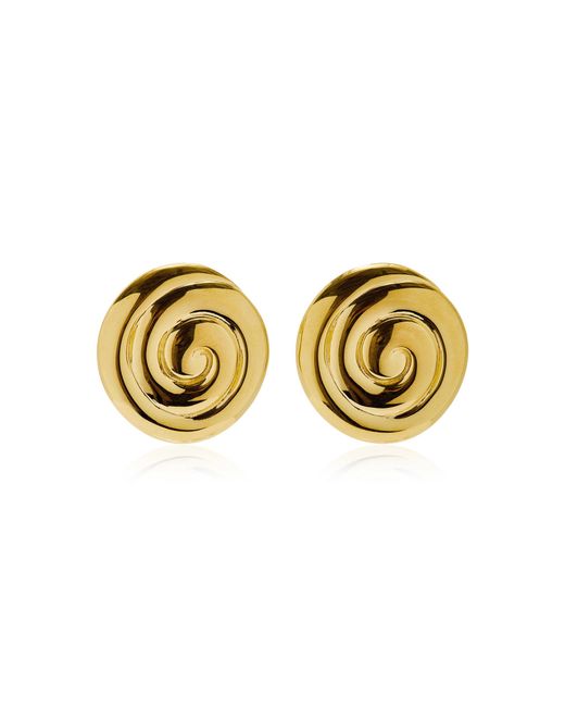 Louis Abel Metallic Uzu Mid 18k Yellow Gold Vermeil Earrings