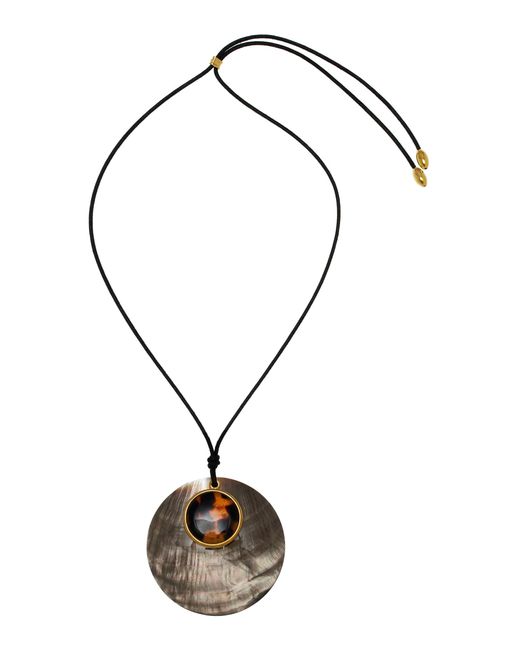 Ben-Amun Metallic Exclusive Colin Shell Necklace