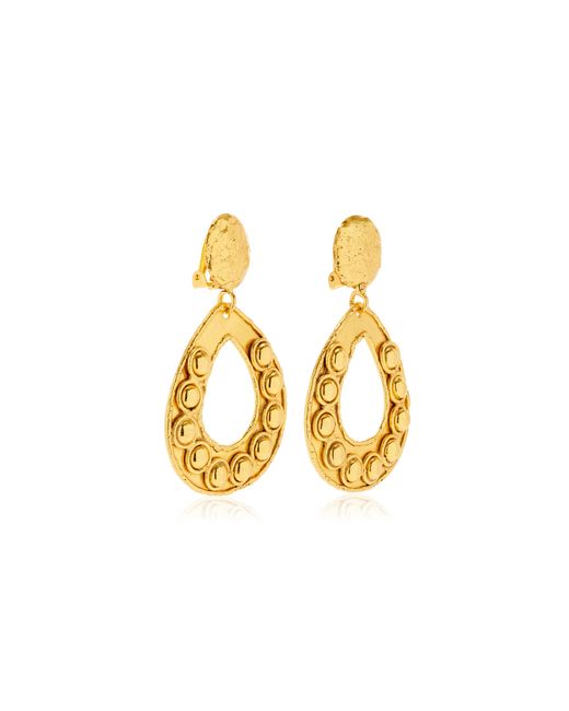 Sylvia Toledano Metallic Thalita 22k Gold-plated Earrings
