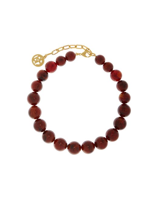 Ben-Amun Red Exclusive Brooke Beaded Necklace
