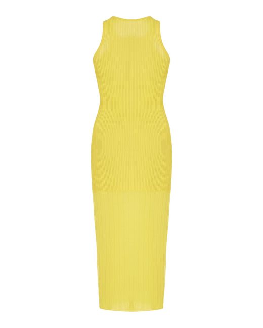 Solid & Striped Yellow X Sofia Richie Grainge Exclusive The Varena Maxi Dress