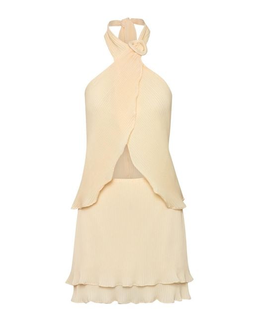 Baobab Natural Lira Pleated Top