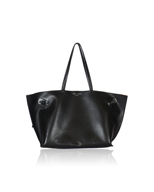Proenza Schouler Black Days Smooth Leather Carryall Tote