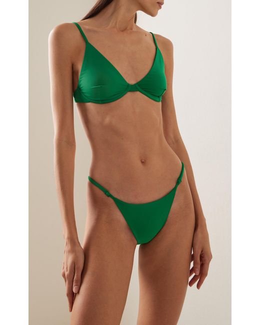 Haight Green X Tina Kunakey Tina Bikini Top