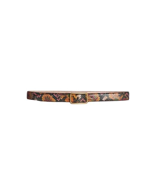 Dries Van Noten White Leather Belt
