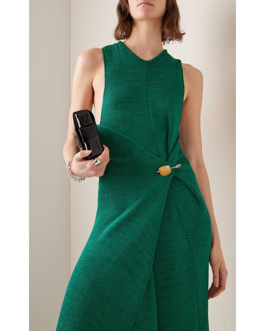 Viscose Crepe Knit Dress 