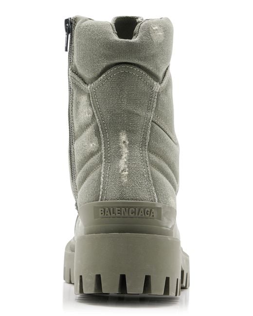 balenciaga boots green