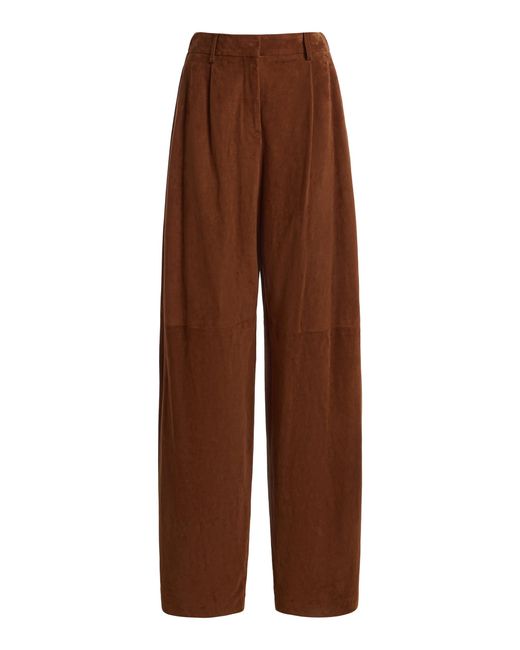 Twp Brown Hudson St Suede Pants