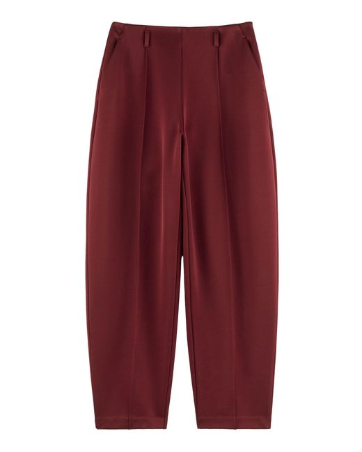 ARAKII Red Exclusive High Waist Barrel Pants
