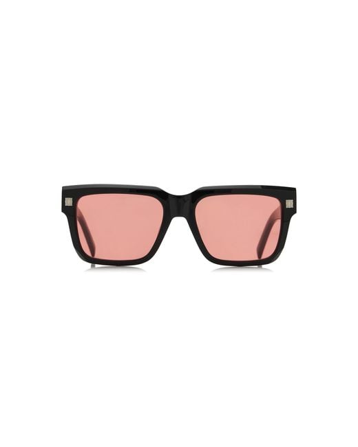 Givenchy Pink Day Square-Frame Acetate Sunglasses